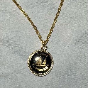 Mount Rushmore Pendant Necklace